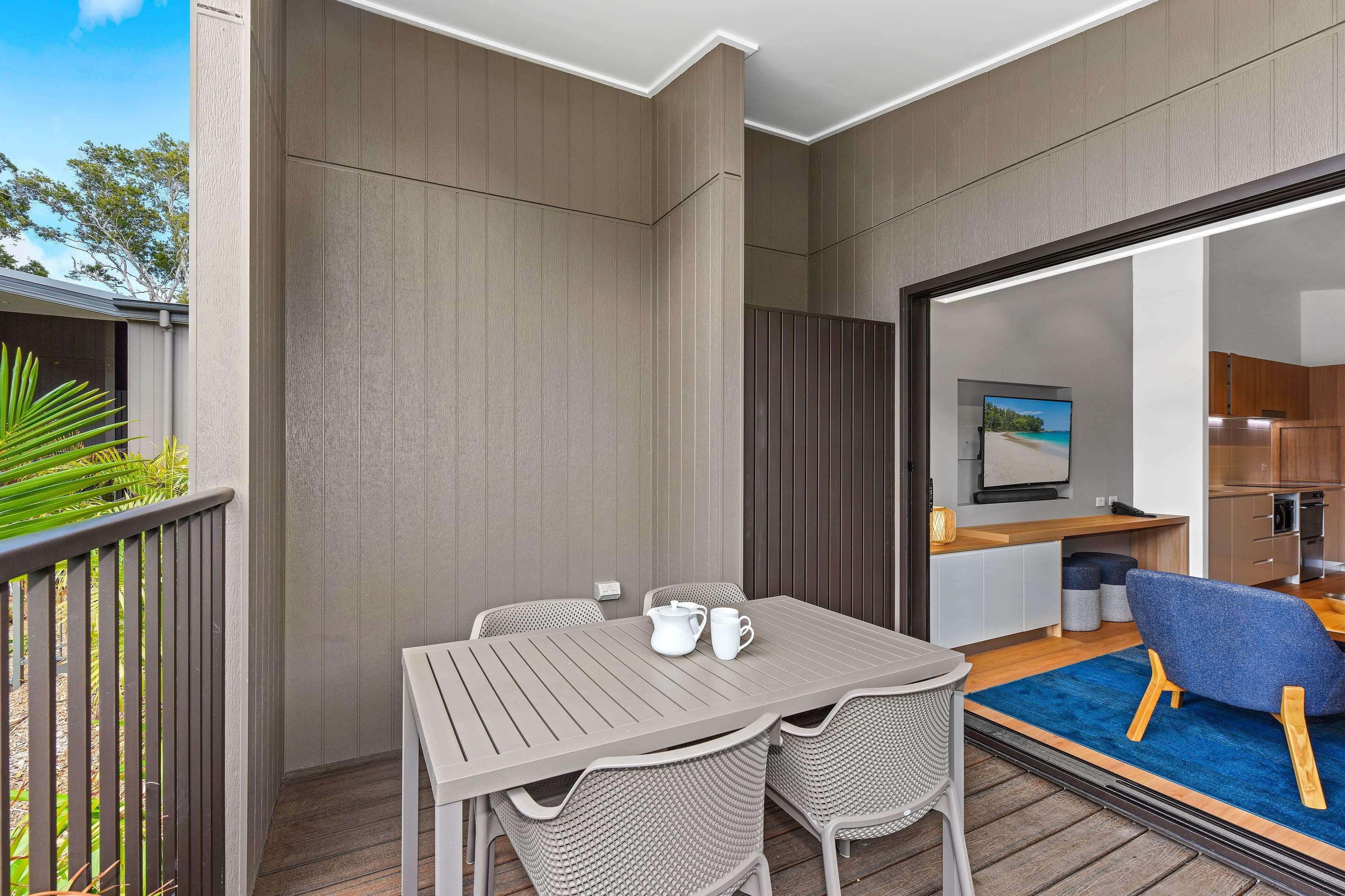 รามาดา รีสอร์ต บาย วินด์แฮม ฟลินส์บีช Aparthotel พอร์ตแมคควอรี ภายนอก รูปภาพ